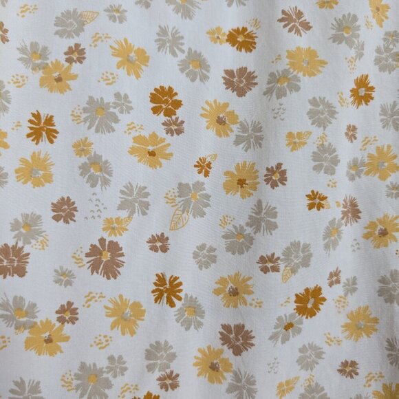 GAP white and yellow floral long sleeve boho top - Picture 2 of 3